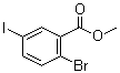 2-Bromo-5-iodobenzoic acid methyl ester Structure,717880-58-5Structure