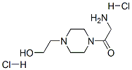 2-Amino-1-[4-(2-hydroxy-ethyl)-piperazin-1-yl]-ethanone 2 hcl Structure,717904-39-7Structure