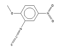 2-Isothiocyanato-1-methoxy-4-nitrobenzene Structure,71793-51-6Structure