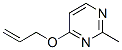 Pyrimidine, 4-(allyloxy)-2-methyl- (7ci,8ci) Structure,7180-92-9Structure