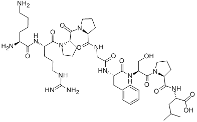 9-L-leucine-1-9-kallidin Structure,71800-37-8Structure