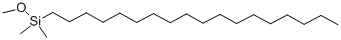 N-octadecyldimethylmethoxysilane Structure,71808-65-6Structure