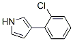 3-(2-Chloro-phenyl)-1H-pyrrole Structure,71845-14-2Structure