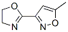 Isoxazole, 3-(4,5-dihydro-2-oxazolyl)-5-methyl-(9ci) Structure,7186-53-0Structure