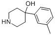 4-(3-Methylphenyl)piperidin-4-ol Structure,71916-57-9Structure