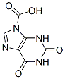 2,6-Dioxo-2,3-dihydro-1h-purine-9(6h)-carboxylicacid Structure,71965-22-5Structure