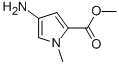 Methyl 4-amino-1-methyl-1h-pyrrole-2-carboxylate Structure,72083-62-6Structure