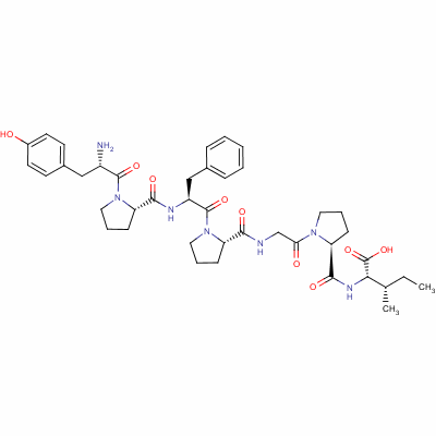 H-tyr-pro-phe-pro-gly-pro-ile-oh Structure,72122-62-4Structure