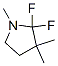 Pyrrolidine, 2,2-difluoro-1,3,3-trimethyl- (9ci) Structure,721451-49-6Structure