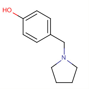 1-(4-Hydroxybenzyl)pyrrolidine Structure,72219-19-3Structure