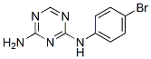 N-(4-bromo-phenyl)-[1,3,5]triazine-2,4-diamine Structure,72274-25-0Structure