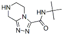 1,2,4-Triazolo[4,3-a]pyrazine-3-carboxamide, N-(1,1-dimethylethyl)-5,6,7,8-tetrahydro- Structure,723286-71-3Structure