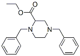 Ethyl 1,4-dibenzylpiperazine-2-carboxylate Structure,72351-59-8Structure