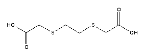 1,2-Bis(carboxymethylmercapto)ethane Structure,7244-02-2Structure