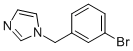 1-(3-Bromobenzyl)-1H-imidazole Structure,72459-47-3Structure