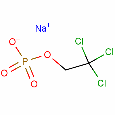 Triclofos sodium Structure,7246-20-0Structure