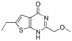 Thieno[2,3-d]pyrimidin-4(1h)-one, 6-ethyl-2-(methoxymethyl)- (9ci) Structure,724745-42-0Structure