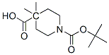 4-(Methoxycarbonyl)-4-methylpiperidine-1-carboxylic acid tert-butyl ester Structure,724790-59-4Structure