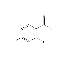 2,4-Difluorobenzoyl chloride Structure,72482-64-5Structure