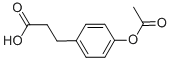 3-(4-Acetoxyphenyl)propanoic acid Structure,7249-16-3Structure