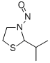 Thiazolidine, 2-(1-methylethyl)-3-nitroso- (9ci) Structure,72505-65-8Structure