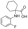 1-(2-Fluoro-phenylamino)-cyclohexanecarboxylic acid Structure,725252-83-5Structure