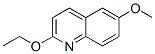 Quinoline, 2-ethoxy-6-methoxy- (9ci) Structure,72543-50-1Structure