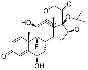 6Beta-hydroxy 21-(acetyloxy) triamcinolone acetonide Structure,72559-83-2Structure