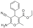 Ethyl 6-amino-5-cyano-2-methyl-4-phenyl-4h-pyran-3-carboxylate Structure,72568-47-9Structure