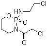 3-(2-Chloroactyl)-2-[(2-chloroethyl)amino]tetrahydro-2H-1,3,2-oxazaphosphorine-2-oxide Structure,72578-71-3Structure