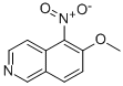 6-Methoxy-5-nitroisoquinoline Structure,72677-92-0Structure