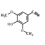 4-Cyano-2,6-dimethoxyphenol Structure,72684-95-8Structure