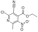 Ethyl2-chloro-3-cyano-6-methyl-5-nitroisonicotinate Structure,72701-63-4Structure