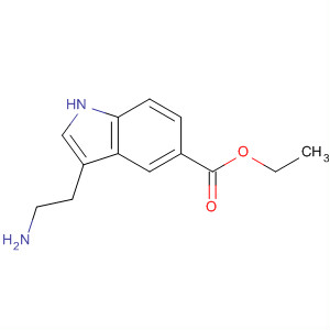 3-(2-Amino-ethyl)-1h-indole-5-carboxylic acid ethyl ester Structure,7272-54-0Structure