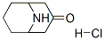 9-Azabicyclo[3.3.1]nonan-3-one Hydrochloride Structure,72761-60-5Structure