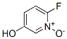 6-Fluoro-3-pyridinol 1-oxide Structure,727736-65-4Structure