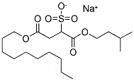 Decyl isopentyl sulfosuccinate sodium salt Structure,72796-95-3Structure