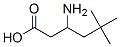 3-Amino-5,5-dimethyl-hexanoic acid Structure,727971-57-5Structure