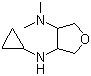 3-(Cyclopropylamino)-4-(N,N-dimethylamino)tetrahydrofuran Structure,728008-15-9Structure