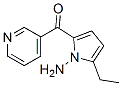 Methanone, (1-amino-5-ethyl-1h-pyrrol-2-yl)-3-pyridinyl-(9ci) Structure,728008-80-8Structure