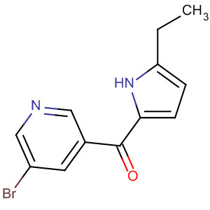 (5-Bromo-3-pyridinyl)(5-ethyl-1h-pyrrol-2-yl)methanone Structure,728010-73-9Structure