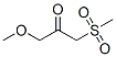 2-Propanone, 1-methoxy-3-(methylsulfonyl)- Structure,728019-59-8Structure