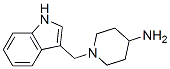 1-(1H-Indol-3-ylmethyl)piperidin-4-amine Structure,72807-18-2Structure