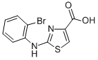 2-(2-Bromophenylamino)thiazole-4-carboxylic acid Structure,728918-56-7Structure