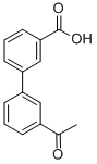 3-Acetylbiphenyl-3-carboxylic acid Structure,728918-66-9Structure