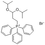 (3,3-Diisopropoxypropyl)triphenylphosphonium bromide Structure,72931-54-5Structure