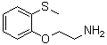 2-[2-(Methylthio)phenoxy]ethanamine Structure,72955-86-3Structure