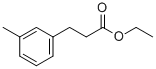 Ethyl 3-(3-methylphenyl)propanoate Structure,7297-13-4Structure