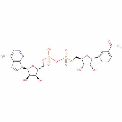 Alpha-diphosphopyridine nucleotide Structure,7298-93-3Structure