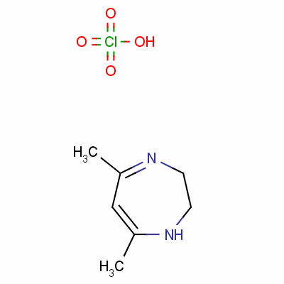 5,7-Dimethyl-2,3-dihydro-1H-[1,4]diazepineperchlorate Structure,7300-56-3Structure